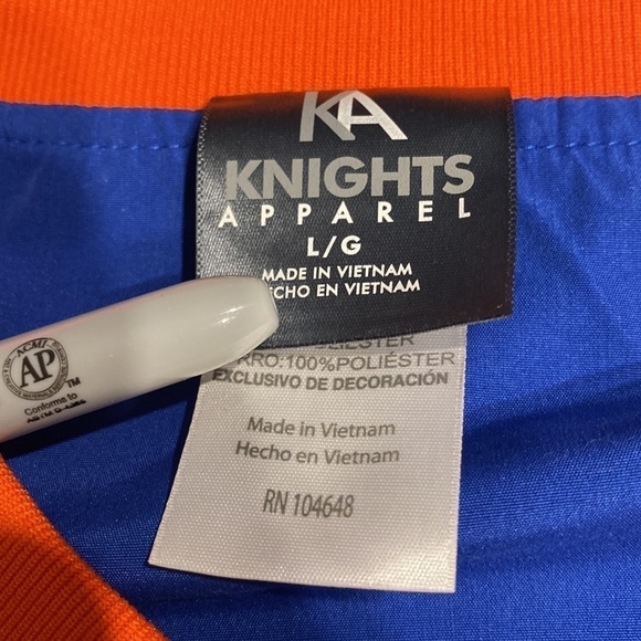 J mens Knights Apparel casual lined long sleeve Florida gators windbreaker L - Picture 3 of 3
